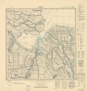 1781 (alte Nr.: 466) Jungfer, Meßtischblatt (4cm - Karte)