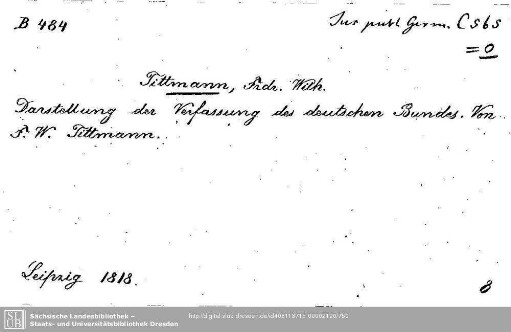 Jus publicum Germaniae C 0565