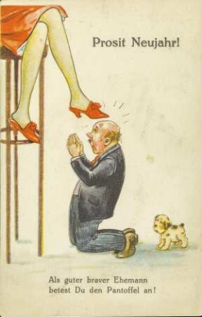 Prosit Neujahr! Als guter braver Ehemann [...]