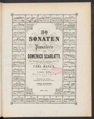 Heft 8: 30 Sonaten für Pianoforte