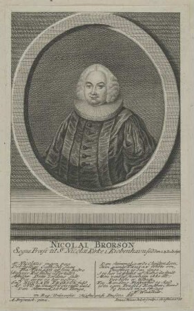 Bildnis des Nicolai Brorson