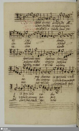 Demantius, Christoph: Qui paraclitus
