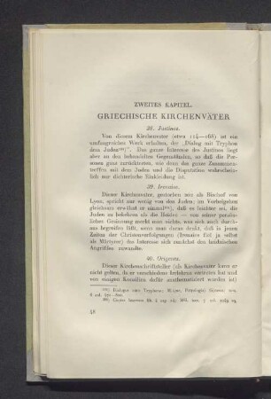 Zweites Kapitel. Griechische Kirchenväter