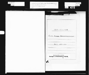 Innung bzw. Zwangsinnung Leipziger Buchdruckereibesitzer