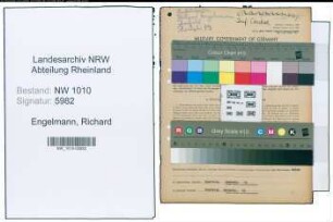 Entnazifizierung Richard Engelmann , geb. 30.10.1889 (Kaufmann)