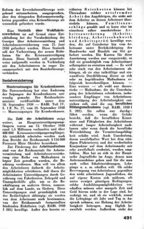 Zahl der Arbeitslosen [Sozialversicherung]