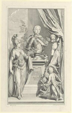 Bildnis des Fridericvs Christianvs, Kurfürst von Sachsen