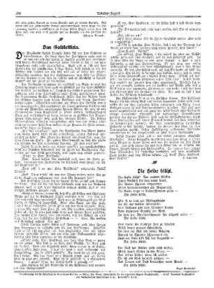Die Heide blüht : [Beilage zur "Arbeiter-Jugend"]