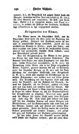 Kriegswesen der Römer