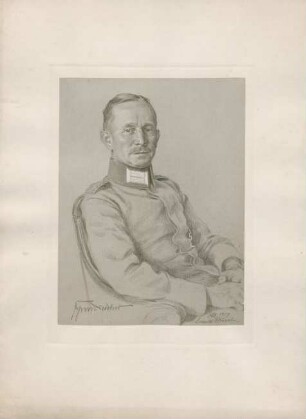 [Bildnis Leopold] Freiherr von Ledebur