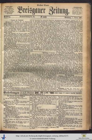 01.10.1899 (Erstes Blatt)