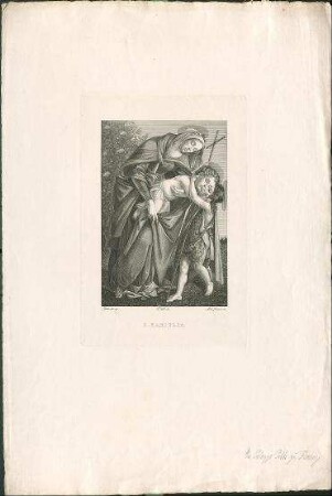Madonna mit Jesuskind und dem jungen Täufer Johannes