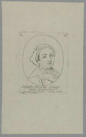 Bildnis des Ioseph Maria Crespi