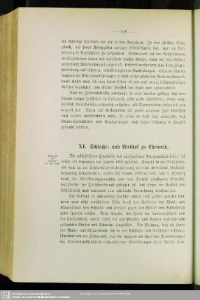 XI. Schlacht- und Viehhof zu Chemnitz