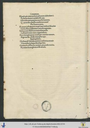 Epigramme