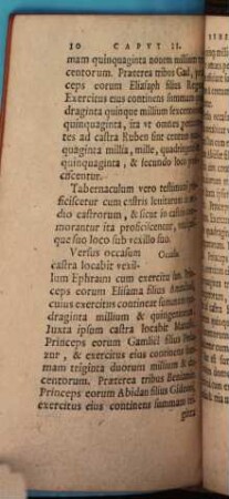 ... Liber Moysi : Ad Ebraicam Veritatem Recognitvs Et argumentis atque scholiis illustratus, 4. Qvi Inscribitvr Nvmeri