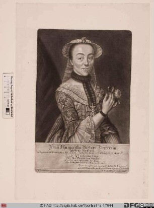 Bildnis Margaretha Barbara Riederer, geb. Forster