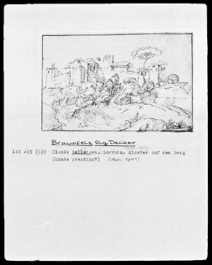 Kloster auf dem Berg (Monte Aventino?)