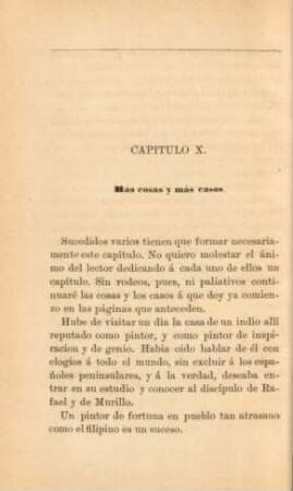 Capitulo X. Más cosas y más casos