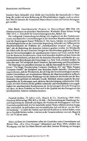 Jerchow, Friedrich :: 75 Jahre Luft, Maack & Co., Hamburg 1909 - 1984 : Hamburg, Selbstverlag, 1984