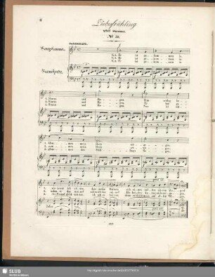 Liebesfrühling 1.Strauss. Nr.35: Er ist gekommen