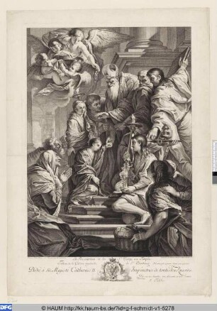La Présentation de la Ste. Vierge au Temple