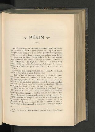 Pékin.