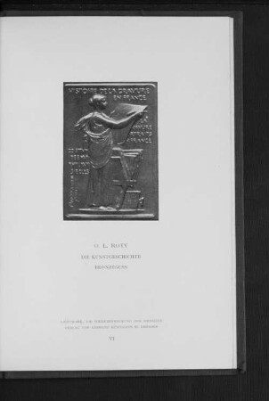 Die Kunstgeschichte Bronzeguss