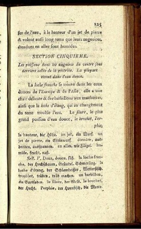 Section Cinquieme.