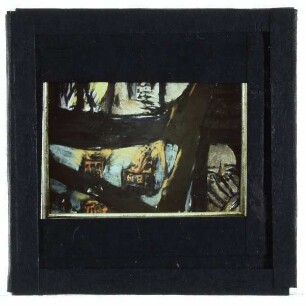 Beckmann, Perseus-Triptychon : Rechter Flügel, unteres Viertel
