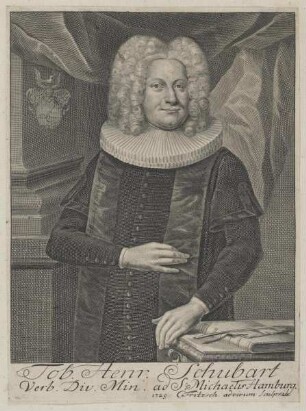 Bildnis des Tobias Henrich Schubart