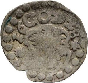 Münze, Pfennig (Schüsselpfennig), 1628