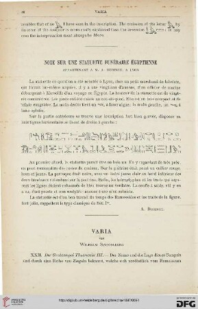 Varia