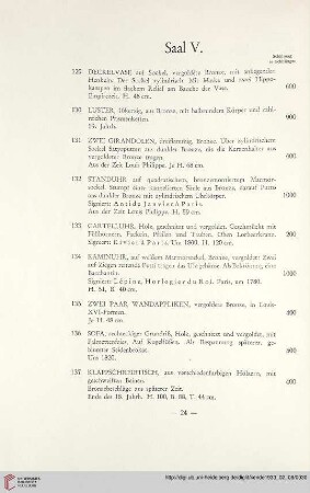 Saal V. (Nr. 129-155)