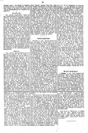 Regensburger Morgenblatt. 20. 1867, 1 - 6 = Nr. 2 (3. Januar 1867) - Nr. 145 (29. Juni 1867)