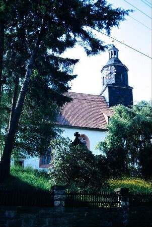 Blick zur Kirche