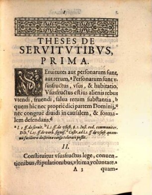 Assertiones iuridicae de servitutibus
