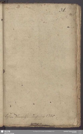 Kohlen Vorraths-Rechnung 1755 [für das Wehrauer Hammerwerk]