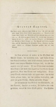 Viertes Capitel