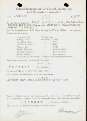 Hofmann, Adolf