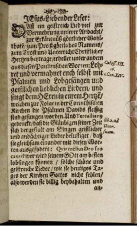 Jesus-Liebender Leser: ...