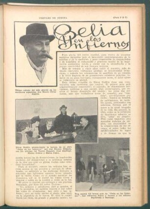 "Celia en los infiernos" : Perfiles de Europa