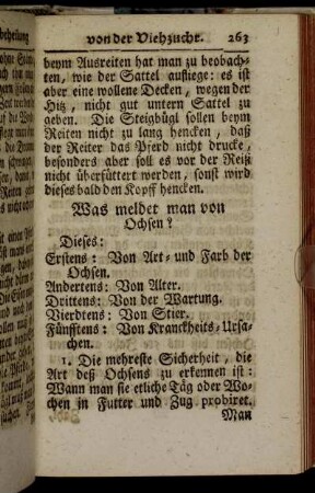 [III. Von Ochsen.]