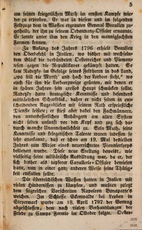 Johann Joseph Graf Radetzky, kaiserlich königlich österreichischer Feldmarschall [et]c., dessen ruhmreiches Leben und Wirken bis in's höchste Greisenalter : dem Volke zur späten Bewunderung und verdienstvollen Anerkennung erzählt
