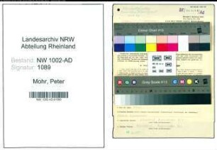Entnazifizierung Peter Mohr, geb. 11.01.1888 (Verw.Angest.)