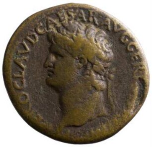 Münze, Dupondius, 64 - 68