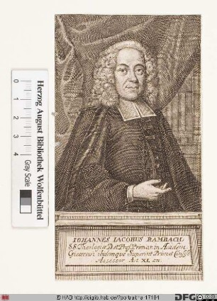 Bildnis Johann Jacob Rambach (I)