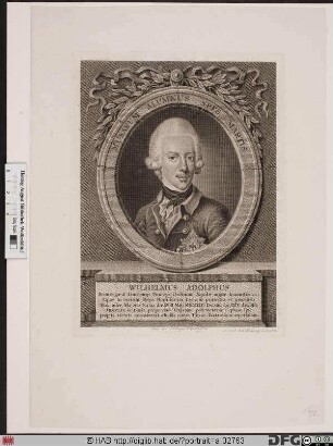 Bildnis Wilhelm Adolph, Prinz von Braunschweig-Lüneburg-Wolfenbüttel