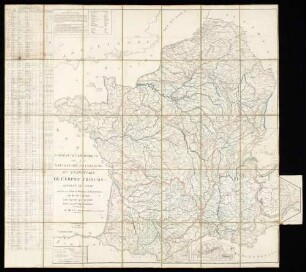 Tableau géographique de la navigation intérieure du territoire de l'Empire français