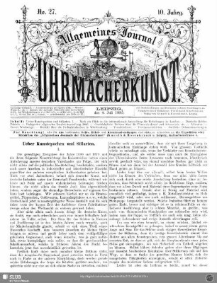 Ueber Kunstepochen und Stilarten (I)